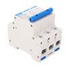 Disconnecting Switch Miniature Circuit Breaker PC Flame Retardant 3 Poles DIN Rail Mount Circuit Bre