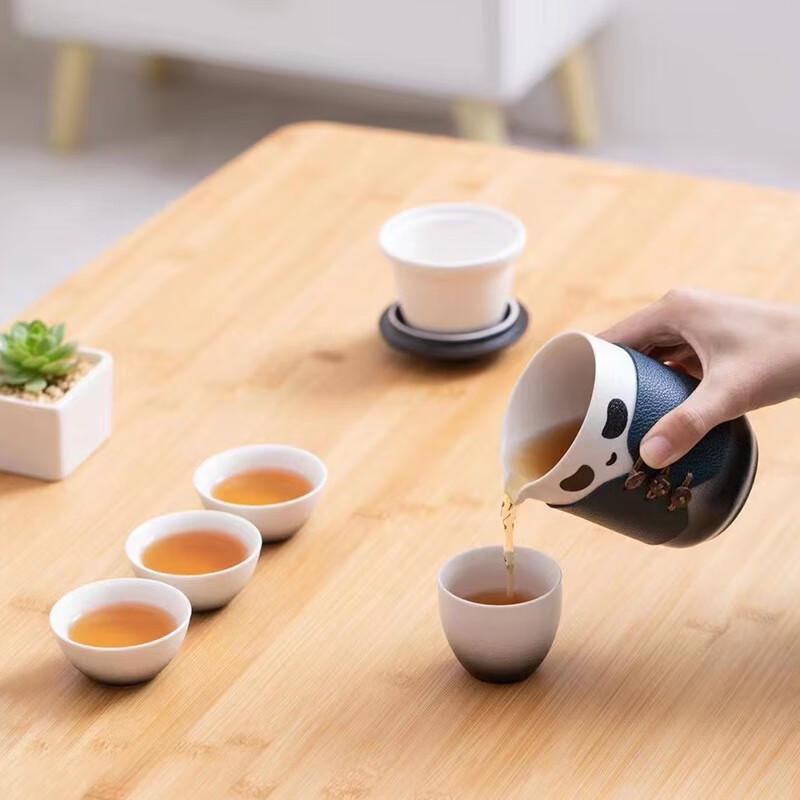 AQ Portable Ceramic Travel Tea Set