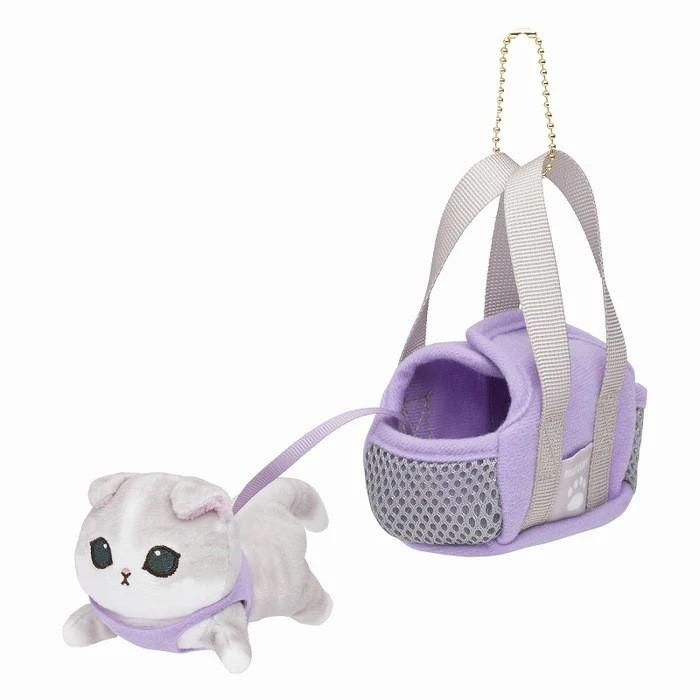 Cute Plush Cat Keychain With Soft Pp Cotton Filling Available In Multiple Colors