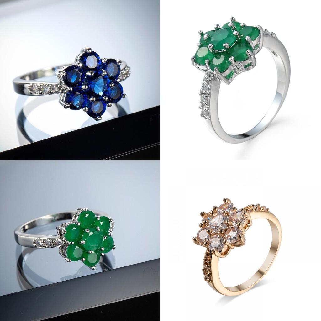 Bijoux de main d'été d'inspiration ethnique avec des pierres de zircon vibrantes pour les femmes