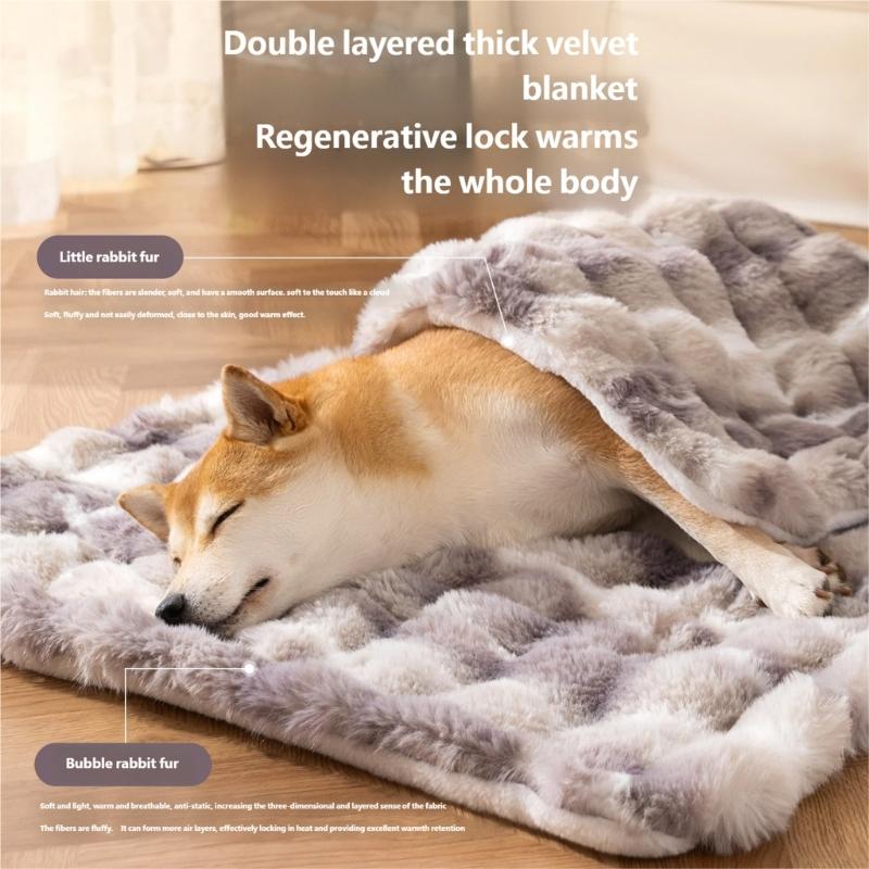Dog Bed Puppy Thicken Bed Long Haired Furry Cover Sofa for Small To Large Pet Creative Designs