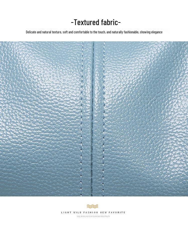 Lychee Grain Handbag: 2023 Trendy European & American Crossbody Shoulder Bag for Women