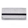 Bolsa para teclado mecânico 60/87/104/ Bolsa especial de feltro para teclado, armazenamento de periféricos, capa protetora, bolsa portátil resistente a arranhões