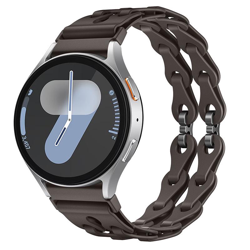 Fashion Hollow Silicone Strap for Samsung Watch7 & Huawei GT3 Pro