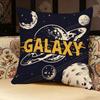 Cartoon Astronaut Rocket Pillow Case pillowcase, double-sided printed, sofa cushion, bedroom headboard pillow
