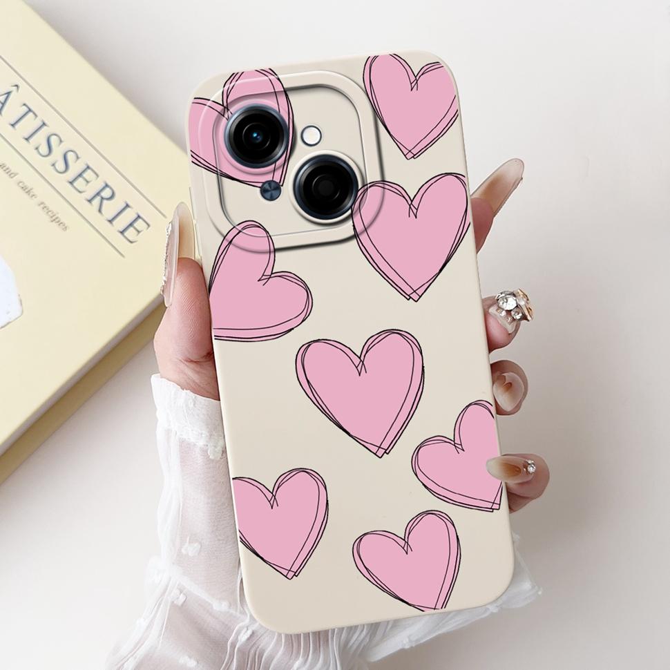 For Tecno Spark Go 1 Case Stylish Sunflower Butterfly Soft Silicone Phone Case For Tecno SparkGo 1 GO1 6.67" Cover Bumper