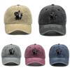 Cool Dog In Sunglasses Print Adjustable Sun Hat Sports Hat Headwear Leisure Snapback Baseball Cap Perfect For Outdoor Sports