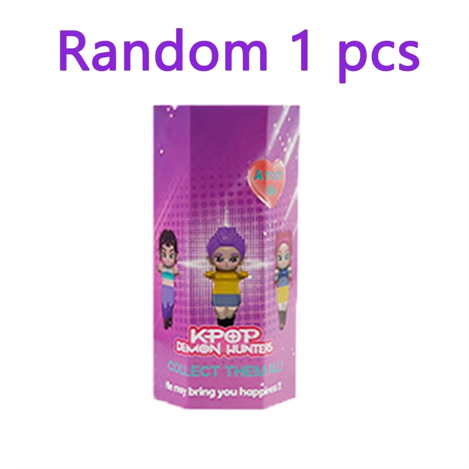 $$_%Demon Hunters Blind Box Devil Saja Collect Anime Figure Party Cosplay Gaming Cartoon Huntrix Decorative Christmas Gift_@