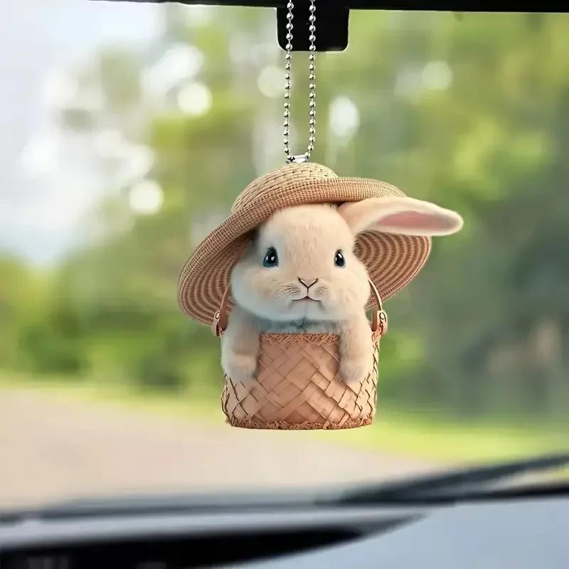 New Christmas Holiday Decorations Hanging Decorations Car Rearview Mirror Pendant Backpack Pendant Home Decorations