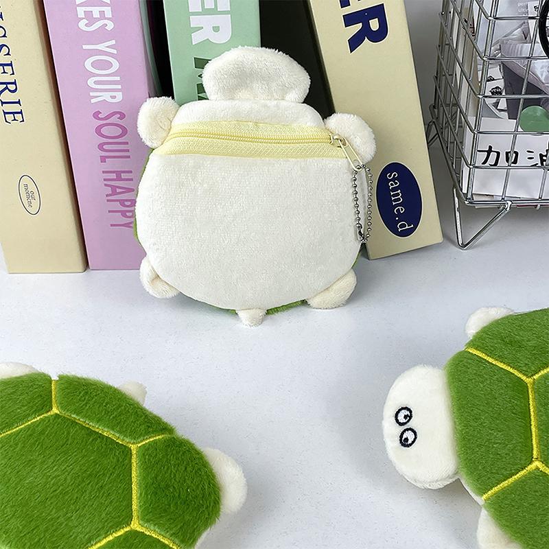 Cartoon Cute Turtle Pencil Bag Large Capacity Pencil Case Creative Coin Purse Multifunctional Storage Bag School Supplies