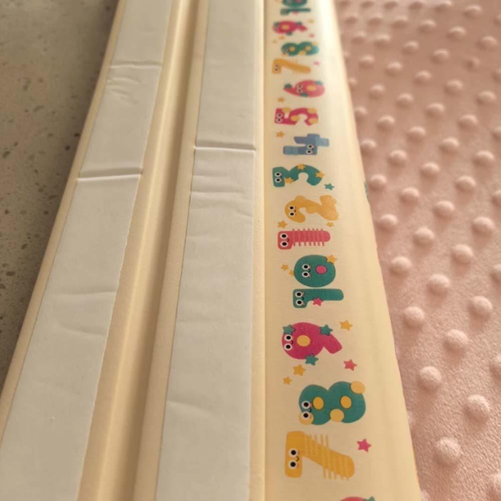 Double-sided Tape Baby Anti-collision Strip Soft Cartoon NBR Edge Corner Yellow Pink Anti-collision Protection Corner Kids