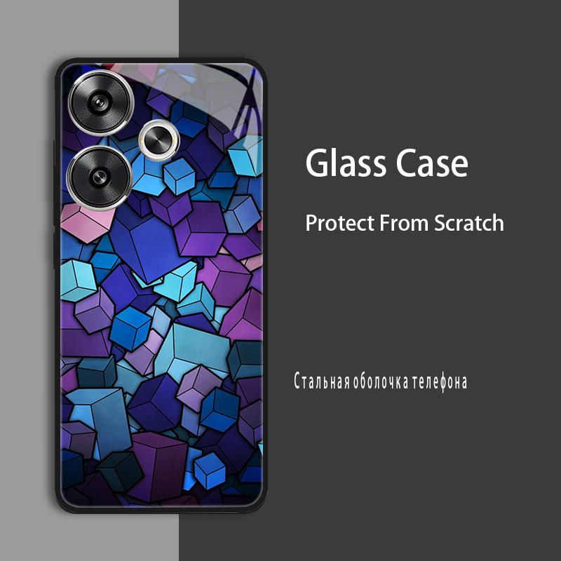 

For Realme GT 6T Case Cover Tempered Glass Case Hard Shockproof Coque Bumper For Realme GT Neo6 6 SE 6T Protect GT6 GT6T 6T Realme GT Neo 6