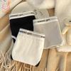 Women Panties Seamless Mid Waist Contrast Color Letter Pattern Elastic Soft Breathable Japanese Style Anti-septic Moisture-wicki