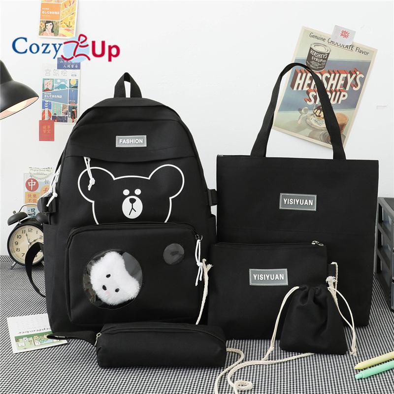 Износостойкий мультигрупповой и школьный рюкзак с героями мультфильмов животных — фото 10