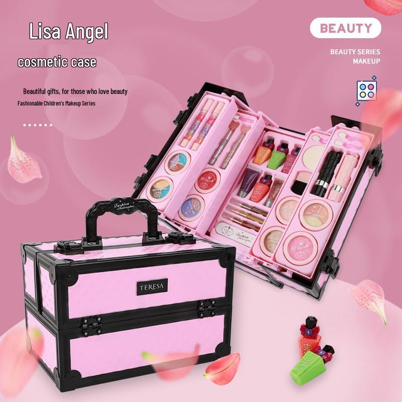 Dollysa Princess Makeup Set for Kids - Dress Up Gift Box for Girls