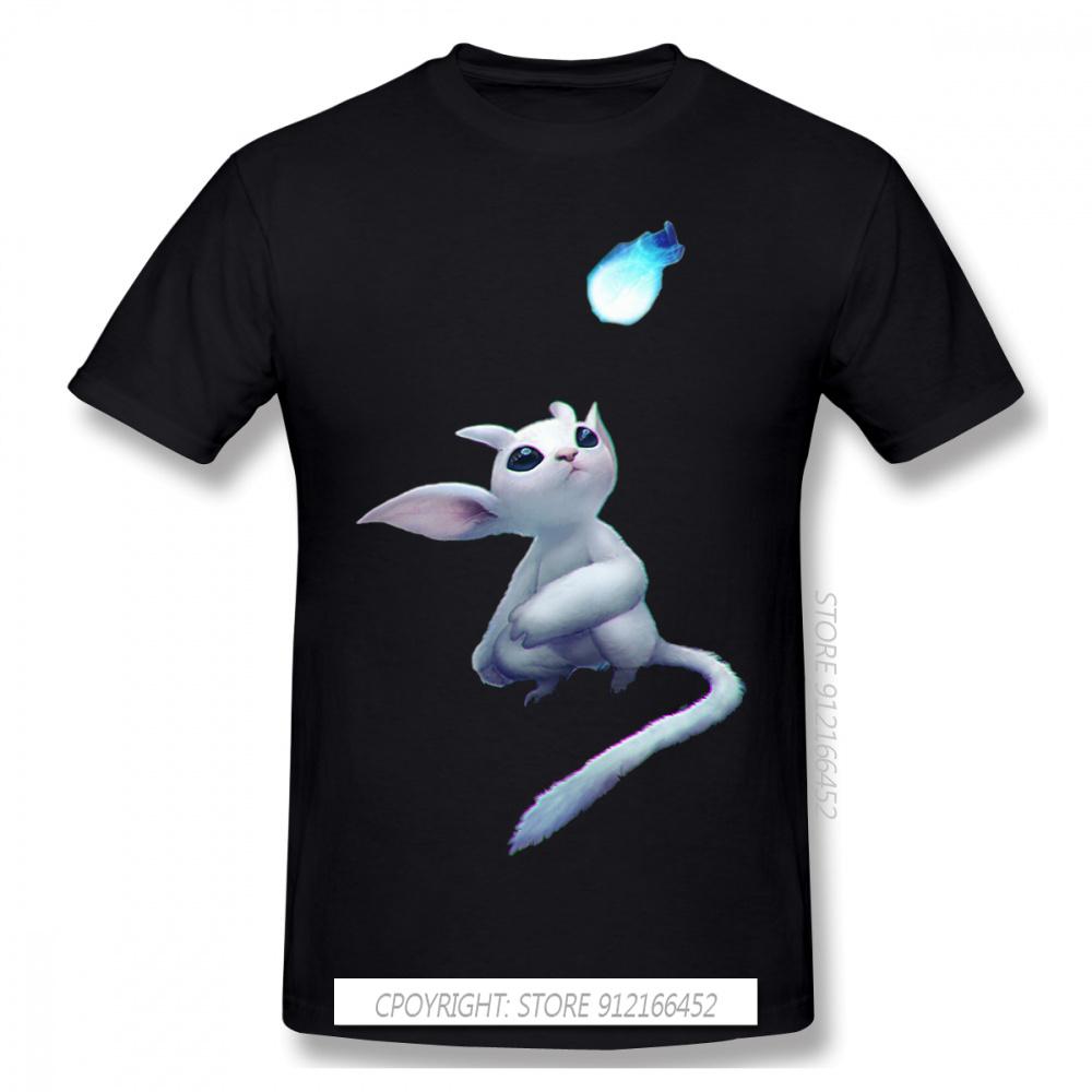 Ori And The Blind Forest Naru Gumo Kuro Game TShirts For Men Cool Funny O-Neck 100% Cotton T Shirt - Men s Summer Cotton Grap... S разноцветный