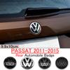 Für VW VOLKSWAGEN Neu 1 Stück 100mm Heckklappe Kofferraum 140mm Auto Logo Motorhaube Emblem Für VW Passat 2011 2012 2013 2014 2015 A