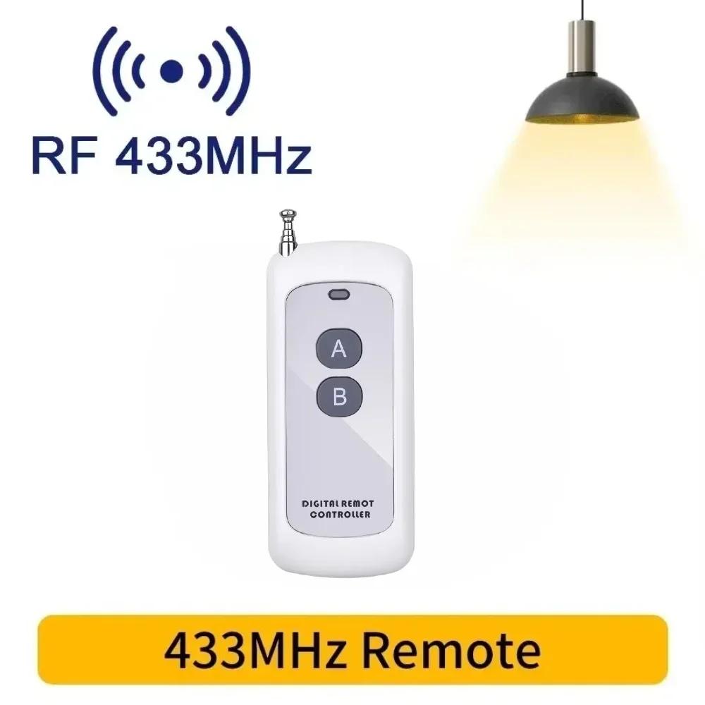 Universal WIFI Garage Door Remote Control Receiver 2CH Controller Smart Switch RF 433 868MHz Tuya Frequency 280-915MHz 85-250V