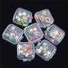 10/20/50/100PCS Jewelry Storage Box Portable Mini Plastic Storage Box Container Earring Ring Earplugs Packaging Storage Case