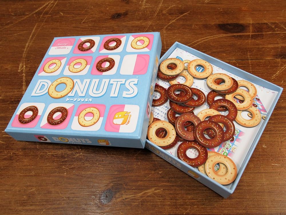 Hobby Japan Donut Narabe Japanese Version Ages 8 and Board Game (2-player, 10-15 Minutes, Up)