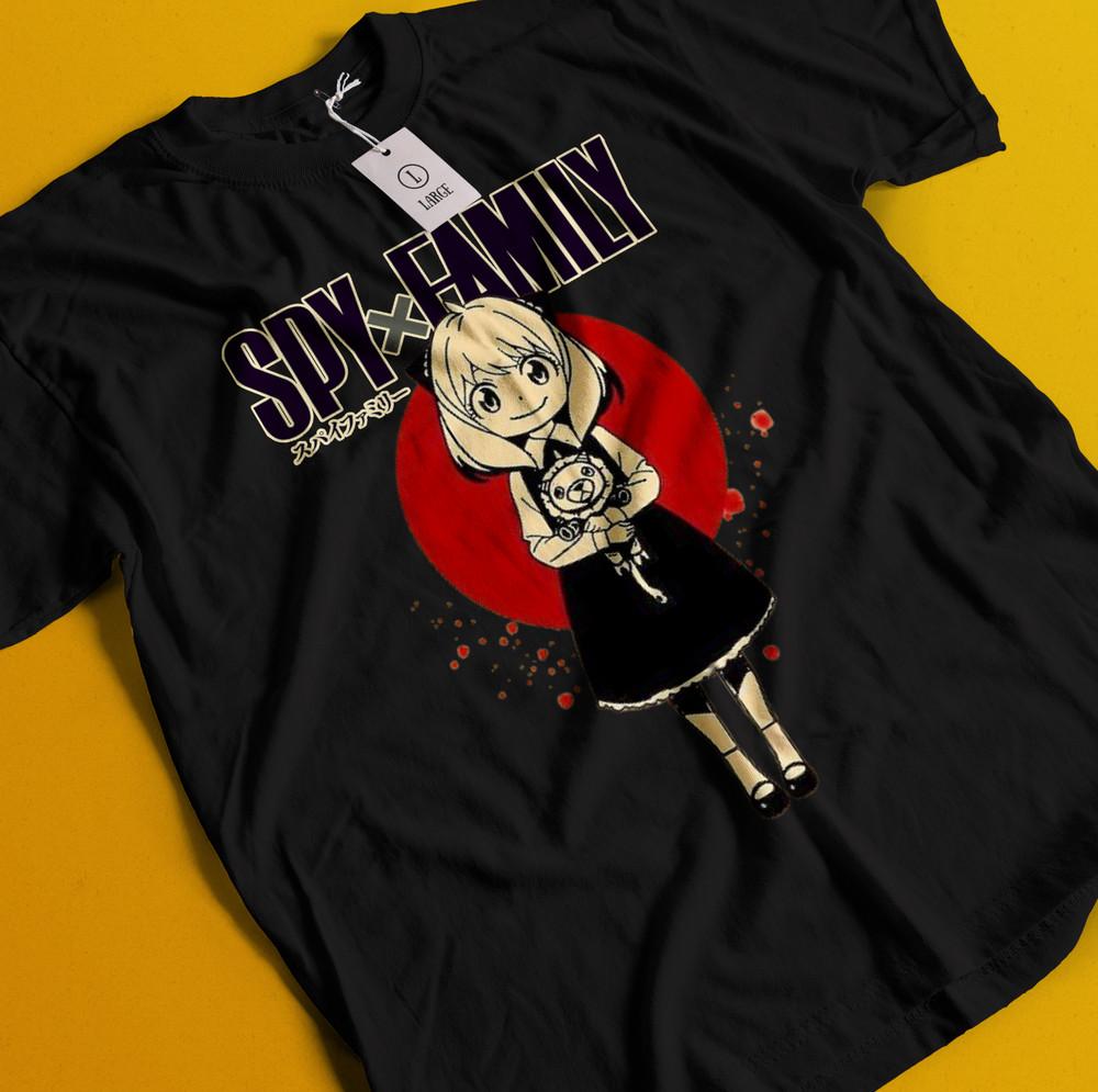 

Футболка Spy X Family Футболка Аня Футболка Лойд Йор Форджер Футболка Бонд Сильвия Футболка Дэмиан M