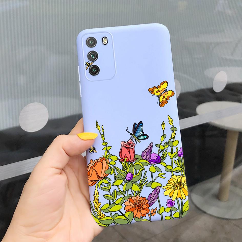 For Xiaomi Poco M3 Case Cover Poco M3 Pro 5G 2021 Silicone TPU Phone Case For Xiaomi Poco M3 Pro Soft Funda on PocoM3 Pro Bumper