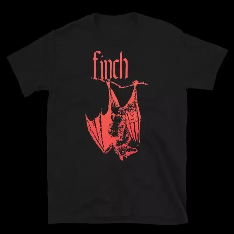 T-shirt noir en coton du groupe Hot Finch, toutes tailles S 5Xl S