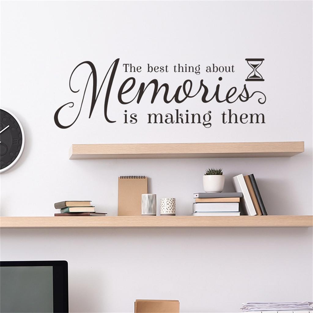 Personalized Slogan Creative Bedroom Porch Living Room Pvc Home Decoration Wall Stickers