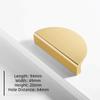 Triangle Shape Cabinet Door Handle Embedded Cabinet Pull Handle  Kitchen Cabinet