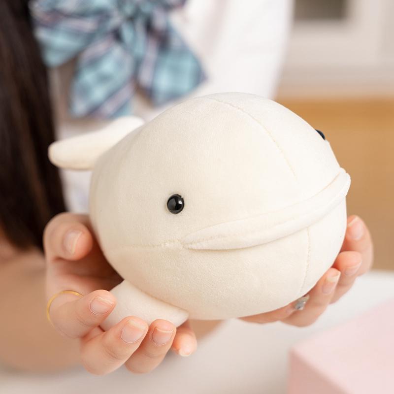 Cartoon Blue Whale Moby-Dick Killer Whale Plush Toys Soft Stuffed Sea Animals Pillow Lovely Fish Dolphin Doll Birthday Gift
