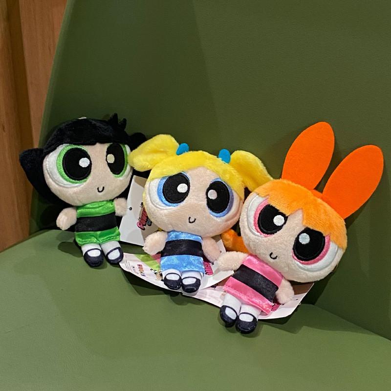 Entzückendes Powerpuff Girls Plüschtier Weiche Cartoon Blossom Bubbles Buttercup Puppe