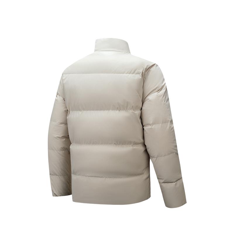 Anta Letter Zipper Stand Collar Casual Versatile Sports Down Jacket Men Outerwear 952547928-2