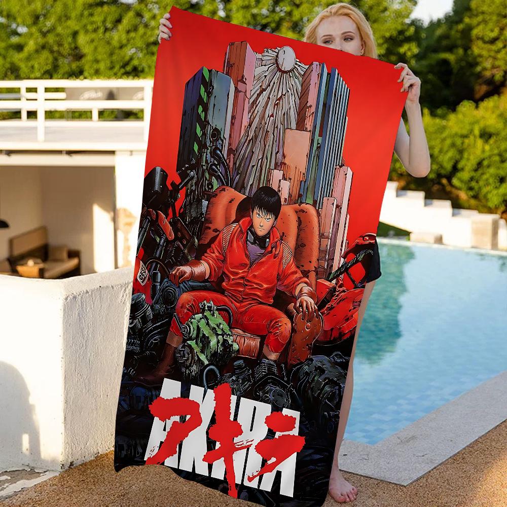 1pc Akira 1988 Film Microfiber Beach Towel Absorbent Quick dry Soft Yoga Swimming Resort Mountain Climbing Towel
