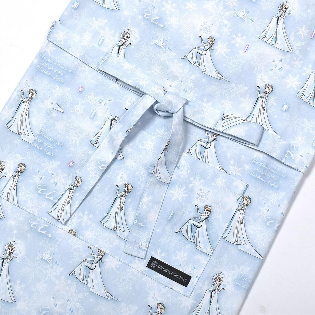 COLORFUL CANDY STYLE Disney Drawstring Gym Apron Cooking Class Kitchen Triangle Scarf Set Elementary NV502900 2-Piece Set Bag, Bag, (Sizes 130-160),