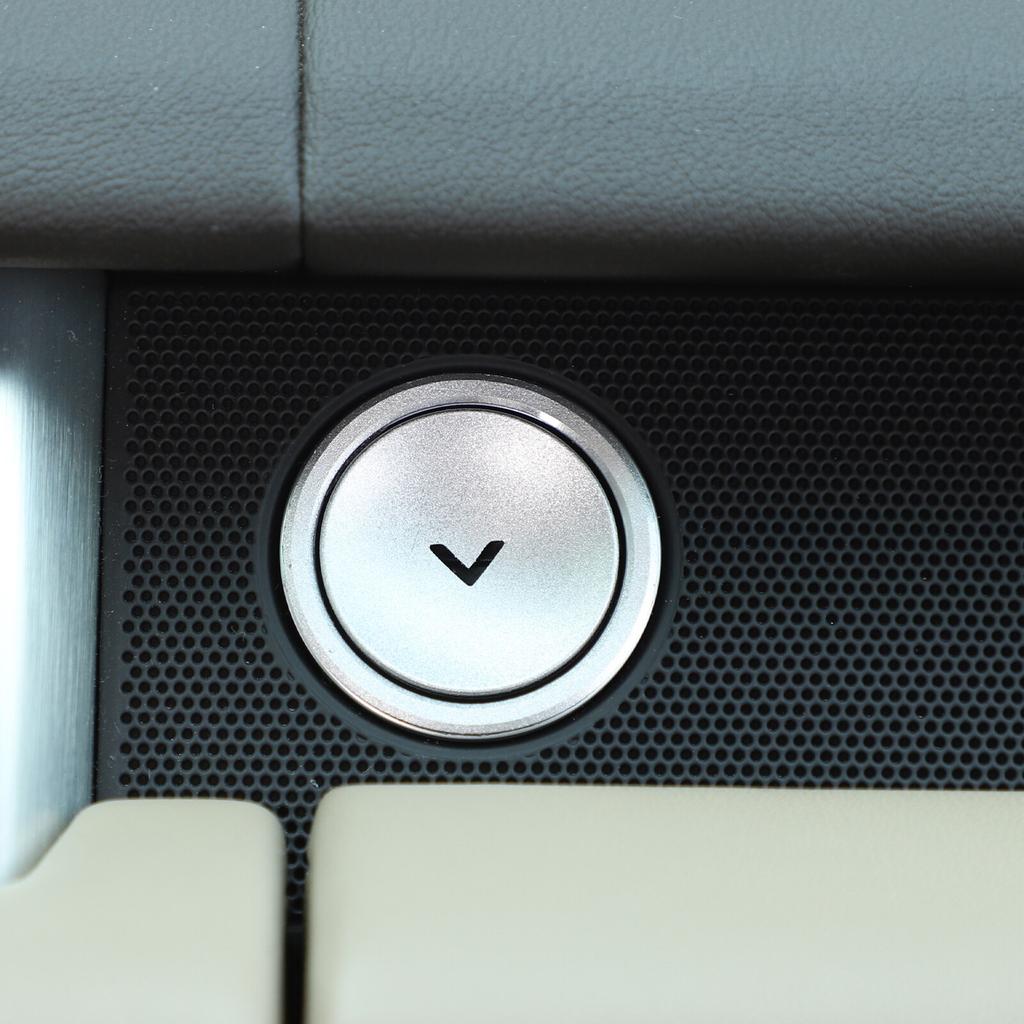 Glove Box Switch Button Stainless Trim Cover for Range Rover Sport 2014-2017