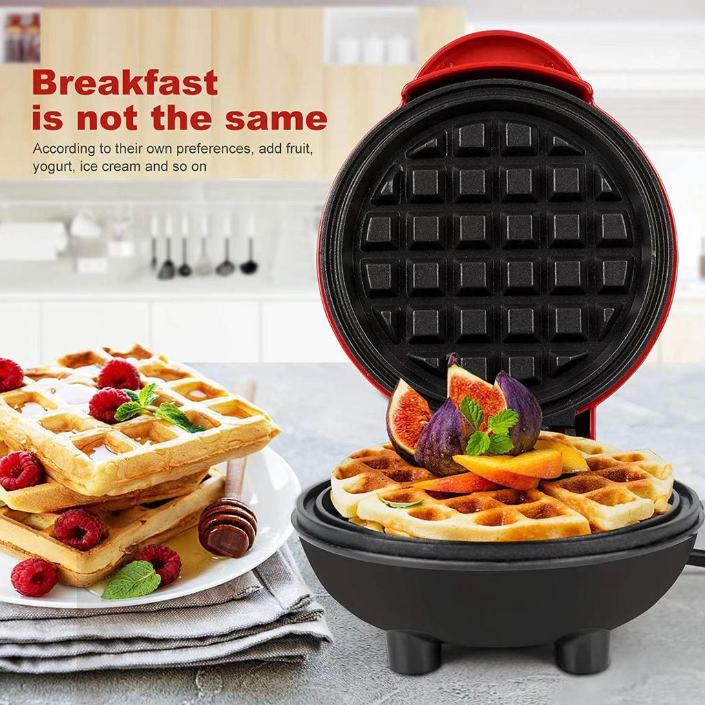Compact Breakfast Maker: Mini Waffle, Pancake, Cake, and Sandwich Machine