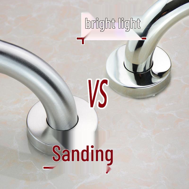 Stainless Steel 304 Non-Slip Bathroom Safety Handrail for Bathtub, Toilet, and Staircase