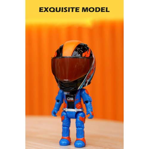 Transforming Bike Toy, Transforming Figure Bike Toy, Transforming Doll Action Figure - Q Version Figure, Articulated Figure, Bike Rider Collectible Mo