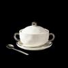 COMATE Ceramic Double-Ear Dessert Bowl Set