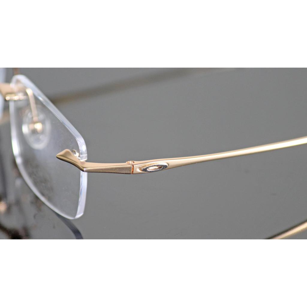 RSINC Rimless Frame/Eyeglass/Spectacle, Optical, Prescription, For Men And Women, Gold White BR-1| 003113 53-18-135 N1 OA - Gold White 003113