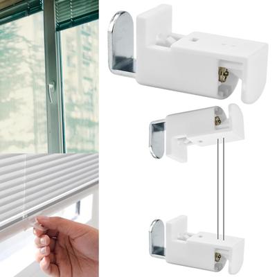 18Pcs Pleated Blind Bracket Fixing Accessories Kits L-Shaped Roller Curtain Window Shade Clamp Holder Repair Replacement