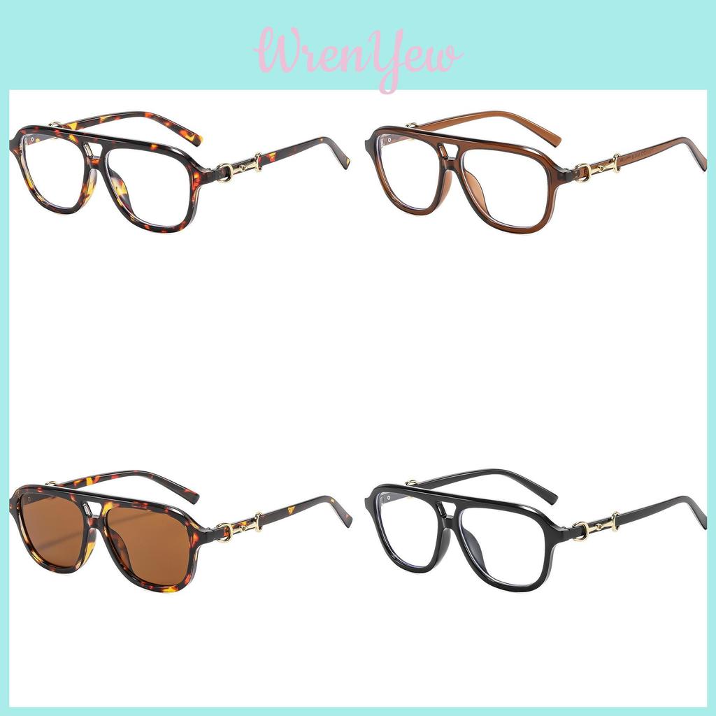 Fashion Oversized Pilot Sunglasses With Uv400 Protection For Outdoor Activities And Trendy Wear