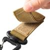 3 Pcs Tactically Belt Hanging Carabiners Hook Belt Clip Key Buckle 360 Degree Rotating Nylon Webbing Buckle Strap Clip