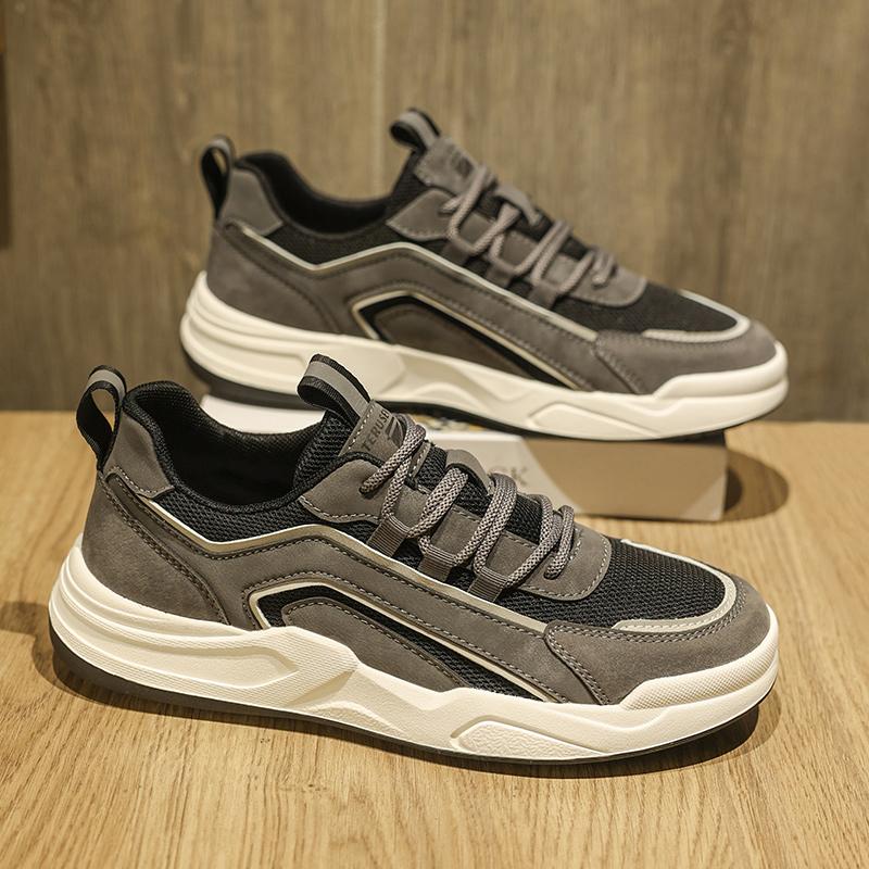 Men'S Casual Shoes Autumn Breathable Sneakers Lightweight Soft Bottom Comfortable Running Sports Shoes