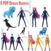 New Anime K Pop Demon Hunters Figure KPOP Demon Hunters Rumi Mira Zoey Tiger Figurine Toy Desk Decor Statues Ornament Kid