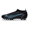 Nike Mercurial Vapor 14 Pro AG Soccer Shoes Men Sneaker Black Blue CV0990-004