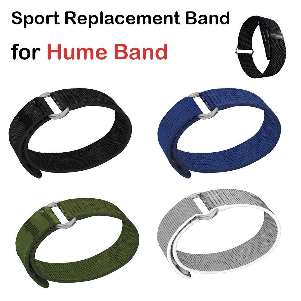 Weiches Fitness-Tracker-Armband Nylon-Schlaufe Armband Sport Ersatzarmband für Hume Band für Männer Frauen