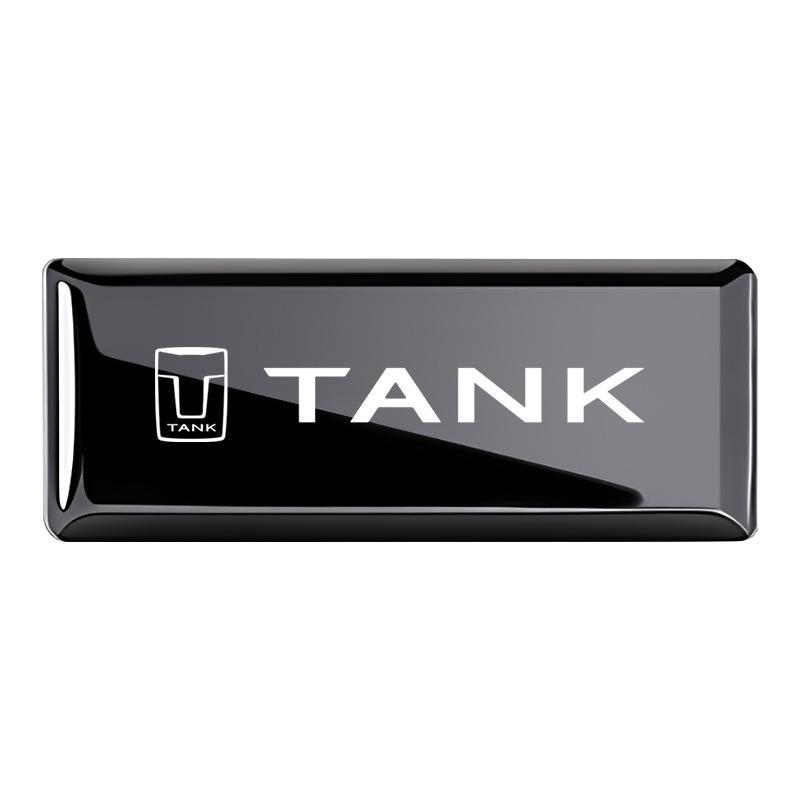 Tank 500 HI4T Metal Car Emblem Decorative Sticker: Creative Modification for 300/400/700/800 Models