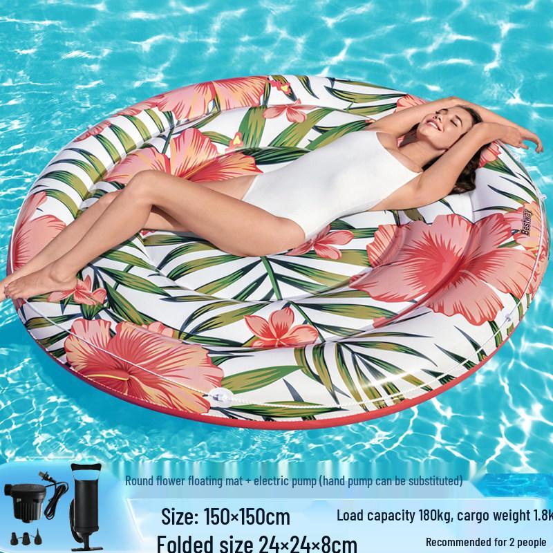 Inflatable Pineapple Cactus Watermelon Pizza Rainbow Pool Float Set
