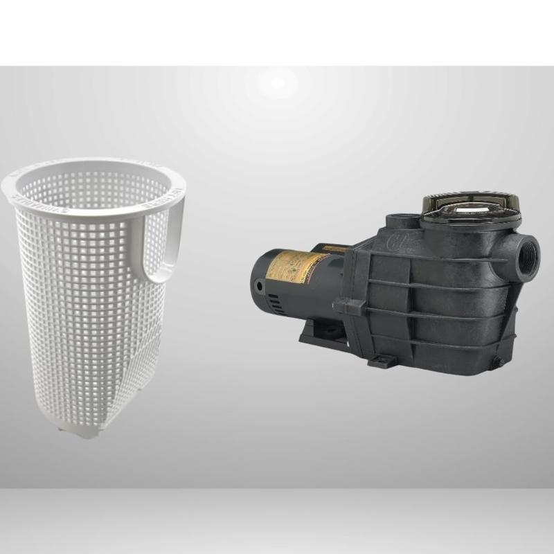 Pool Pump Basket Replacement Weatherproof Design Efficient Debris Collection Plastic Texture for Filtrations Systems